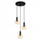 ITALUX - Пендел Santia PND-65342-3A-BK+AMB