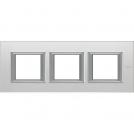 BTICINO - HA4802M3HVSA rectangular cover plate 3х2modules-Mirror glass