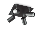 IDEAL LUX - ceiling luminaire SPOT PL4   Nero  156781