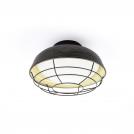 FARO - HELMET Rust brown ceiling lamp Ref.71159  IP44