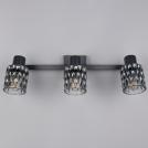 TRIO - Спот JACK R86423032 3x E27 · max. 10W метал черен / стъкло опушено (4)