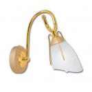 LIS LIGHTING - Аплик RONDO 0234K-H40 E14, 1x40W, H25, D12cm, златни перли