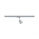 PAULMANN - Спот за шина  95530  ProRail3 rail spot cover ✴GU10 max. 10W ⚡dimmable ~230V✴Сребро  / Хром