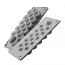 MOREK - MC16 IP54 RAL 7035 grey Multigate (with pins)  MBA1C16L11