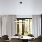 SOLLUX - Chandelier RIO 2 55/78 TH.137 Black 3000K (1)