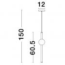 NOVA LUCE - NEUTRON 9054451 LED 10 Watt 230 Volt 733Lm 3000K IP20 (2)