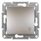 SCHNEIDER ELECTRIC - EPH0900169 Asfora-1p pushb-10A screwless -light- bronze