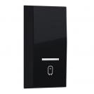 ACA LIGHTING - MODYS BUTTON WITH INDICATOR & SYMBOL BOILER 1M. MATT BLACK 10101333513