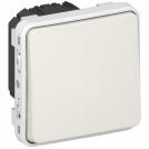 LEGRAND - Switch Plexo IP55 - 2-way - 10 AX 250 V~ - modular - white  69611