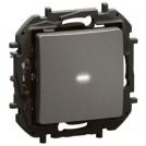 LEGRAND - Push-button dimmer R=5-150W LED=1-150VA, requires neutral, Niloe New NP2410MG