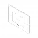 VIMAR - 09679.11 cover plate - 2 separate module matt white color NEVE UP (3)