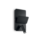 IDEAL LUX - Аплик READ AP1 Nero 176550