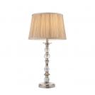 INTERIORS 1900 - Настолна лампа  POLINA nickel  63590  E27, 60W