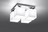 SOLLUX - ceiling lamp PIAZZA 4 chrome SL.0228 (2)