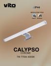 VITO - LED BATH LAMP CALYPSO 7W 4000K 50CM IP44 CHROME 2110360 (1)