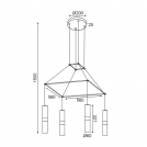 ACA LIGHTING - Пендел HM854P56WH (2)