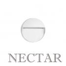 NOVA LUCE - Влагозащитена луна за стълбища и фасади Д:12, В:2.8 см. 9030839 NECTAR ⚡ LED 3W ⚡ 115Lm ⚡ 3000K ⚡ 100-240V ⚡ IP65 ✴ Бял