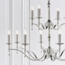 INTERIORS 1900 - chandelier STANFORD  CA1P12N   E14, 12X40W (2)