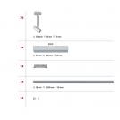 PAULMANN - 95459 URail rail spot Barelli basic set ✴GU10 max. 3x10W ◼ dimmable ~230V ✴chrome matt/chrome (4)