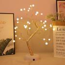 ACA LIGHTING - X1036152 ^ “TREE WITH BALL LIGHTS”, 36 LED LIGHTS WITH BATTERY (3xAA)/USB, WARM WHITE, IP20, 50cm (5)