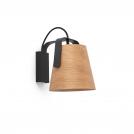 FARO - STOOD Black and wood wall lamp Ref.29844 (1)