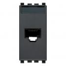 VIMAR - 20339.14 - RJ45 Cat6 Netsafe FTP Интернет розетка Сив EIKON
