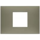 VIMAR - 09672.13 cover plate - 2 centered module matt clay color NEVE UP