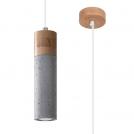 SOLLUX - Pendant ZANE 1  grey SL.0965