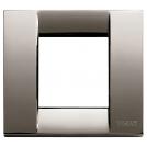 VIMAR - 17092.31 - Classica plate 1-2M metal black chrome