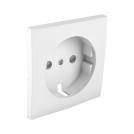 EFAPEL - Face plate for Outlet SCHUKO with child protection WHITE 90632 TBR LOGUS 90