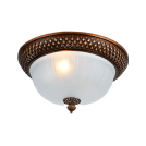 ELMARK - PETRA M CEILING LAMP 2XE27 380mm BRONZE - 955PETRA3M/BR