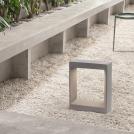 NOVA LUCE - Concrete outdoor bollard L:28, W:10, H:35 cm.  9540217  CAIRO ⚡ LED 8W ⚡ 380 Lm ⚡ 3000К ⚡ CRI>80 ⚡ 220-240V ⚡ IP65 ✴ Gray