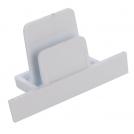 NOWODVORSKI - PROFILE RECESSED DEAD END CAP WHITE 8974