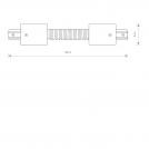 NOWODVORSKI - 8384 PROFILE RECESSED FLEX CONNECTOR (1)