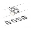 PAULMANN - 941440  Cable system Cardan chrome with 4 spots without bulb✴max. 10W GU5.3