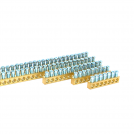 MOREK - Неизолирана месингова шина BB83 83X35mm² профил 15x10mm² 160A 1m 690V  MAD0083E21