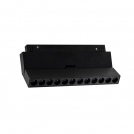 ACA LIGHTING - LED MAGNETIC MOVABLE LINEAR 48V DC 12W 4000K 1000LM 24° OSRAM RA90 L220MM MEYEM1240B Black Matte