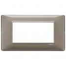 VIMAR - 14654.40 - Plate 4M Reflex ash 