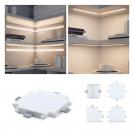 PAULMANN - Connector 99966 BORDER X-CONNECTOR⚡50x50mmWhite matt