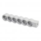 LEGRAND - 694579 Power strip white 6x2P + E without cable Standard Legrand