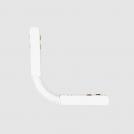 POLARIS LIGHTING - L power connector MAGNET TRACK TRIMLESS 23mm WH 48V PL1040W