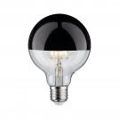 PAULMANN - 28677  Modern Classic Edition Standard 230V LED Globe Head Mirror E27 G95⚡ 600lm ⚡ 6.5W ⚡ 2700K dimmable ✴ Black chrome 