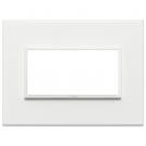 VIMAR - 21654.17 - Plate 4M aluminium total white