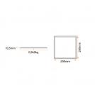 PANASONIC - 18W LED Slim панел за вграждане, квадрат 3000K 295x295 LPLC21W183 (2)