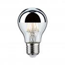 PAULMANN - 28670  Modern Classic Edition Standard 230V LED Bulb Head Mirror ⚡ E27 ⚡ 600lm ⚡ 6.5W ⚡ 2700K ✴ Silver