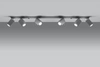 SOLLUX - spot luminaire  Merida 6L grey SL.0462