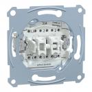 SCHNEIDER ELECTRIC - 2-way Switch + push-button 10А,NO/NC  MTN3128-0000