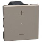 BTICINO - Push-button dimmer LED=3-150W 2M color Stone Light Now YG4418M2