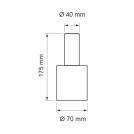 ULTRALUX - AUT4265 ADAPTER ∅42 / ∅65 MM (1)
