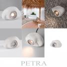 NOVA LUCE - Акцентна градинска лампа Д:20, Ш:14, В:12 см.  9186182  PETRA ⚡ LED 3W ⚡ 168lm ⚡ 3000K ⚡ 220-240V⚡ IP65 ✴ Бял бетон 